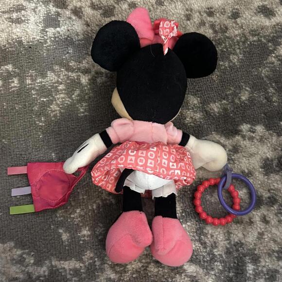 Disney Baby Plush Minnie Mouse On-The-Go Activity Toy - Picture 2 of 3
